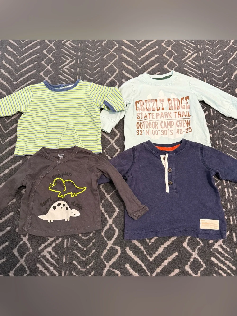 Baby boy shirt bundle